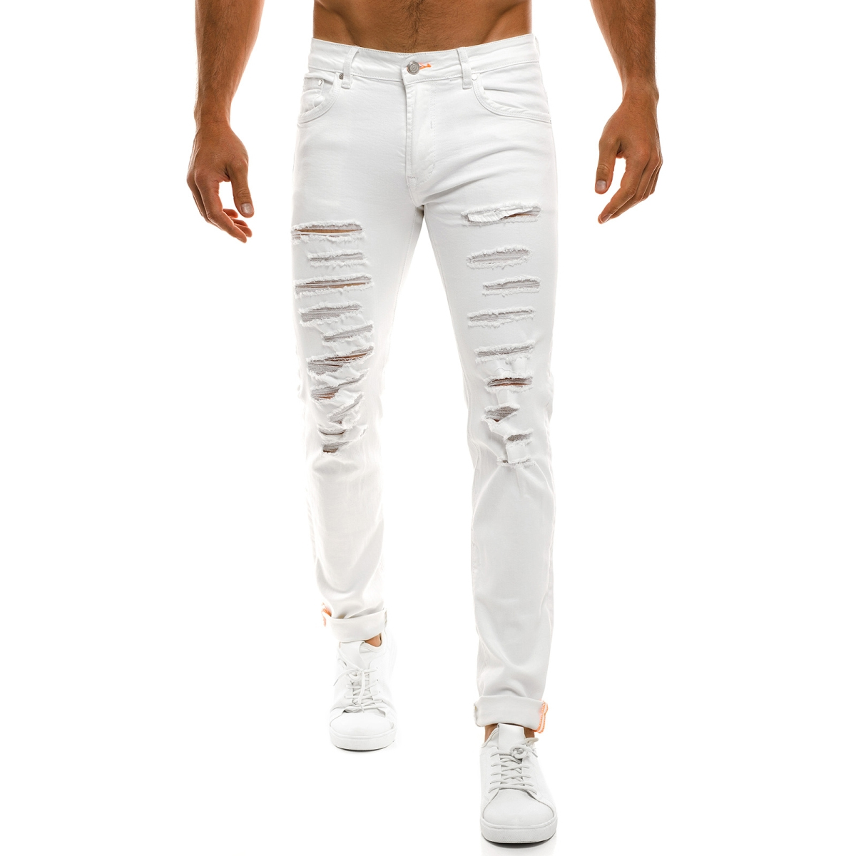 herren jeans weiss