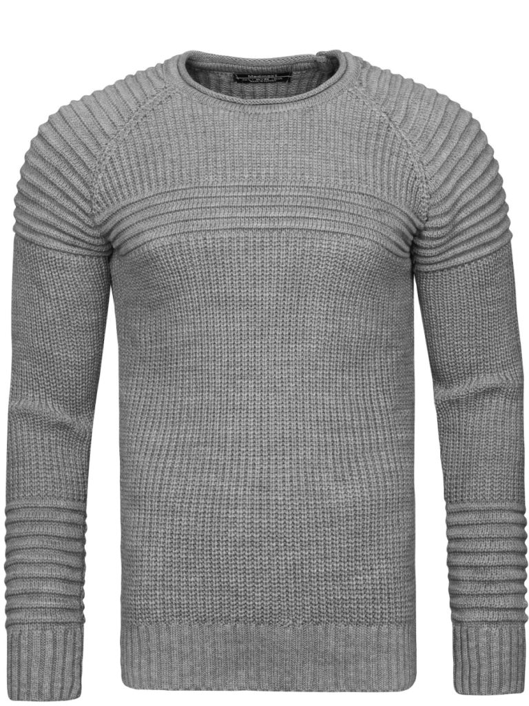 herren pullover grau