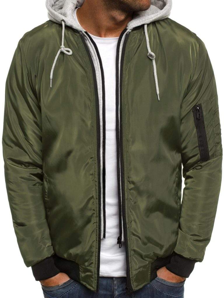 Herren Jacke Khaki - J.Style AK98