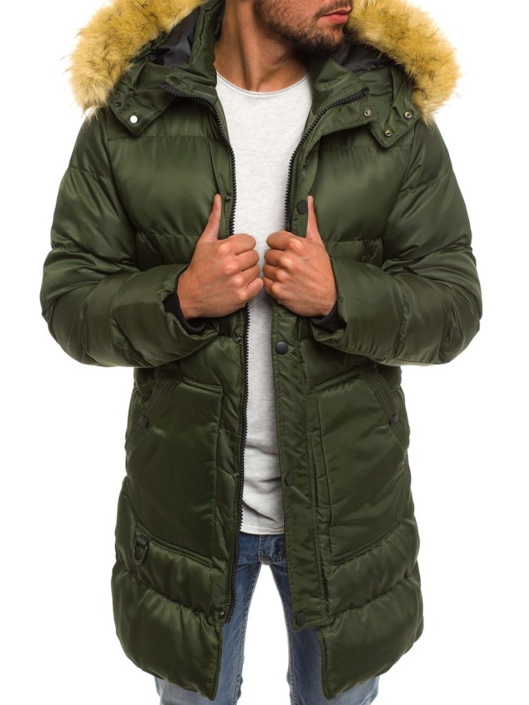 Herren Parka Khaki - X-Feel 33182