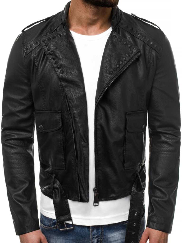 herren lederjacke 88916